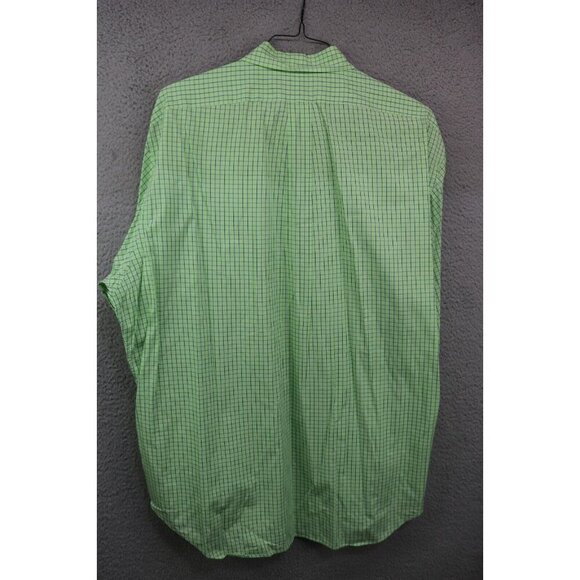Ralph Lauren Yarmouth Men's Vintage Button Up Long Sleeve Shirt-Size 17 1/2-Y2K - Picture 5 of 6